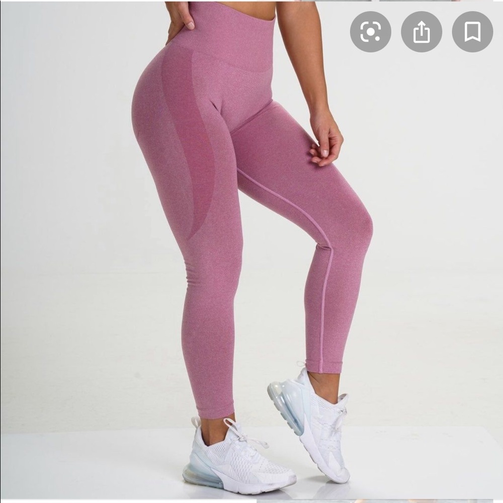 Pastel pink nvgtn leggings